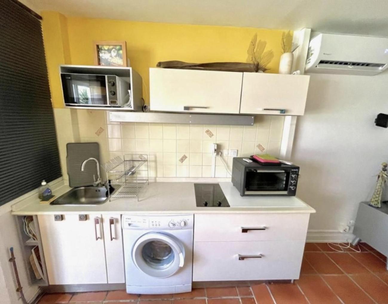 Studio Anse Des Rochers 4 Personnes Saint-Francois  Buitenkant foto