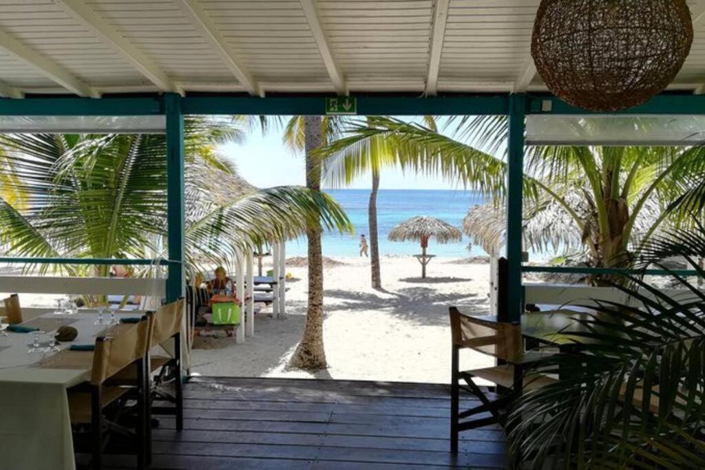Studio Anse Des Rochers 4 Personnes Saint-Francois  Buitenkant foto